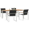 vidaXL Set da Pranzo per Giardino 5 pcs Legno di Acacia Massello