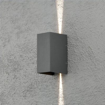 KONSTSMIDE Lampada da Parete a LED Cremona 2x3 W 11x8x17 cm