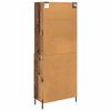 vidaXL Credenza Legno vecchio 69,5 x 32,5 x 180 cm Legno multistrato