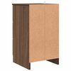 vidaXL Armadio da Notte con cassetto Rovere marrone 38 x 38 x 66 cm