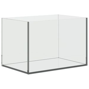 vidaXL Acquario con archiviazione Trasparente 30 x 20 x 20 cm Vetro
