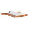 vidaXL Telaio Letto Futon senza Materasso in Legno Massello 120x200cm