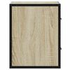 vidaXL Comodini a Muro 2 pz Rovere Sonoma 40x31x39,5 cm
