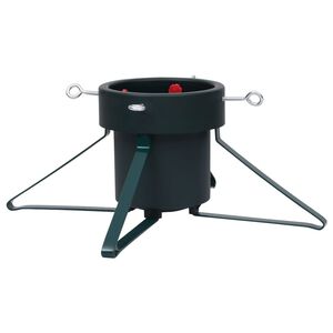 vidaXL Base per Albero di Natale Nera 46x46x19 cm