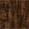 vidaXL Comodino Rovere Fumo 41x40x36 cm in Legno Multistrato