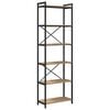 vidaXL Libreria 60 x 30 x 189,5 cm Legno multistrato