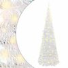 vidaXL Albero di Natale Artificiale Pop-up con 100 LED Bianco 150 cm