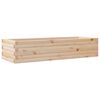 vidaXL Fioriera da Giardino 110x40x23 cm in Legno Massello di Pino