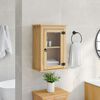 vidaXL Mobile Bagno a Parete Corona 45x27x64,5cm Legno Massello Pino