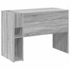 vidaXL Scrivania Grigio Sonoma 109 x 50 x 78 cm Legno multistrato