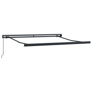 vidaXL Telaio di tenda manuale 3 x 2,5 m Antracite