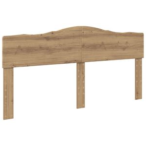vidaXL Testiera Rovere artigianale Legno ingegnerizzato