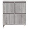 vidaXL Credenza Grigio Sonoma 60x35x70 cm in Legno Multistrato
