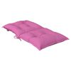 vidaXL Cuscini per Sedia da Giardino 4 pz Rosa 100x50x7 cm Tessuto