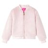 vidaXL Giacca per Bambini in Pelliccia Sintetica Rosa 92