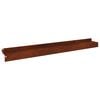 vidaXL Bordura per Prato 30 pz 100 x 10 x 8 cm Acciaio Ruggine
