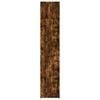 vidaXL Mobile Sottile Rovere Fumo 45x42,5x225 cm in Truciolato