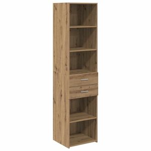 vidaXL Credenza con cassetto Rovere artigianale 45 x 42,5 x 185 cm