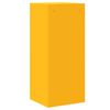 vidaXL Armadio per File Geometrico Giallo senape 45,5 x 42 x 106,5 cm