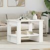 vidaXL Tavolino da salotto Bianco 72 x 50 x 50 cm Legno multistrato