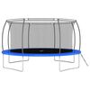 vidaXL Set Trampolino Rotondo 460x80 cm 150 kg