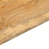 vidaXL Piano per Tavolo 40x30x2,5 cm Rettangolare Legno Massello Mango