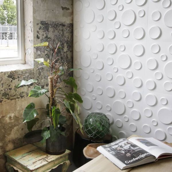 WallArt Pannelli a Parete 3D Craters 12 pz GA-WA11