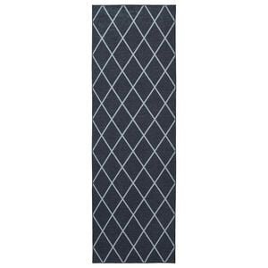 vidaXL Runner Tappeto ORIZ 1150 gsm Motivo in rete nera