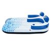 Bestway Galleggiante Piscina Doppio Ondulato Hydro-Force Indigo 183 cm