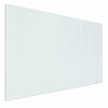 vidaXL Piastra in vetro per camino Trasparente 80 x 50 cm Vetro