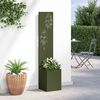 vidaXL Schermo per privacy in giardino Oliver verde 32 x 140 cm