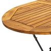 vidaXL Set da Pranzo da Giardino 7 pz in Legno Massello di Acacia