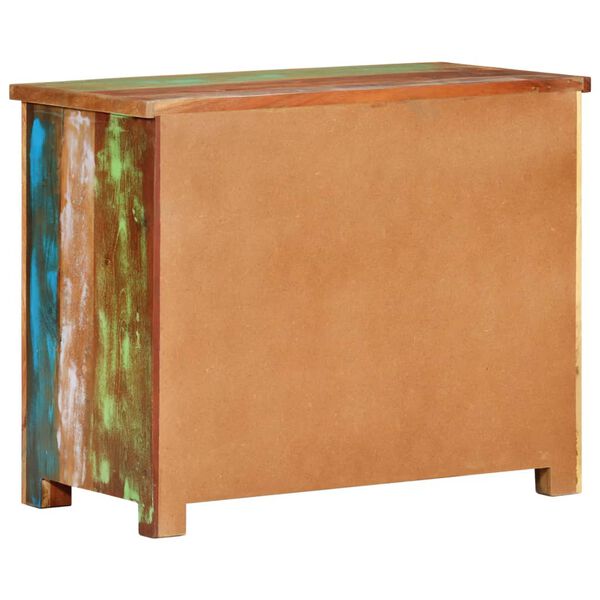 vidaXL Credenza 68x35x55 cm in Legno Massello di Recupero