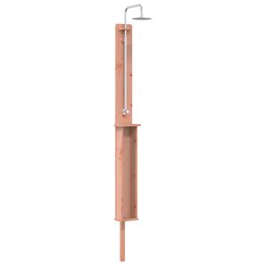 vidaXL Doccia da esterno 246 cm Naturale