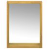 vidaXL Mobile a Specchio 30x10x40 cm in Legno Massello di Teak