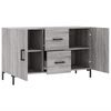 vidaXL Credenza Grigio Sonoma 100x36x60 cm in Legno Multistrato