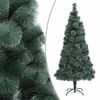 vidaXL Albero di Natale Artificiale con Supporto Verde 150 cm PET