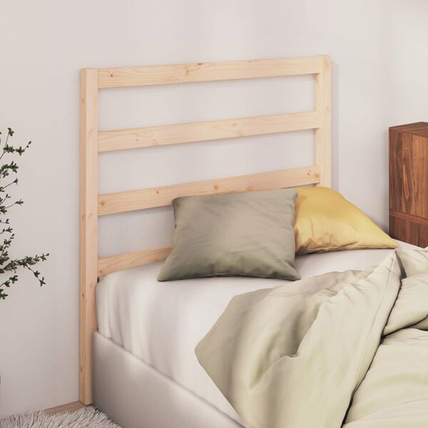 vidaXL Testiera per Letto 96x4x100 cm in Legno Massello di Pino