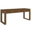 vidaXL Panca da Giardino Ambra 110x38x45 cm Legno Massello di Pino