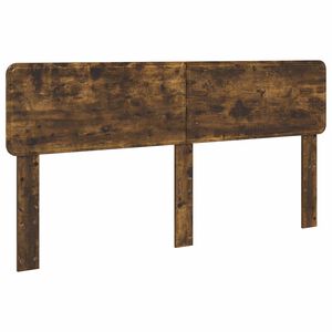 vidaXL Testiera Rovere fum&eacute; Legno ingegnerizzato