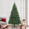 vidaXL Albero di Natale artificiale con 300 LED Verde 240 cm