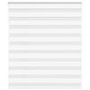 vidaXL Tenda a Rullo Zebra Larghezza Tessuto 130,9 cm Poliestere