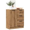 vidaXL Credenza Rovere Artigianale 60x30x70 cm in Legno Multistrato