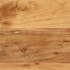 vidaXL Credenza Naturale 90 x 33,5 x 75 cm Legno di Acacia Massello