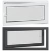 vidaXL Finestra per Soffitta RISOR 120 x 60 cm PVC e Vetro Antracite