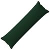 vidaXL Cuscino con cuscino HOUTEN Verde Scuro 40 x 145 cm Lino