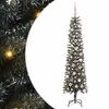 vidaXL Albero di Natale artificiale con 300 LED Verde 180 cm