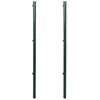 vidaXL Pali per Recinzione 2 pz 115 cm