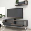 Homemania Mobile Porta TV Nicol 120x31x42 cm Antracite