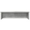 vidaXL Scaffale da Cucina Impilabile Grigio Cemento 50x15x16 cm